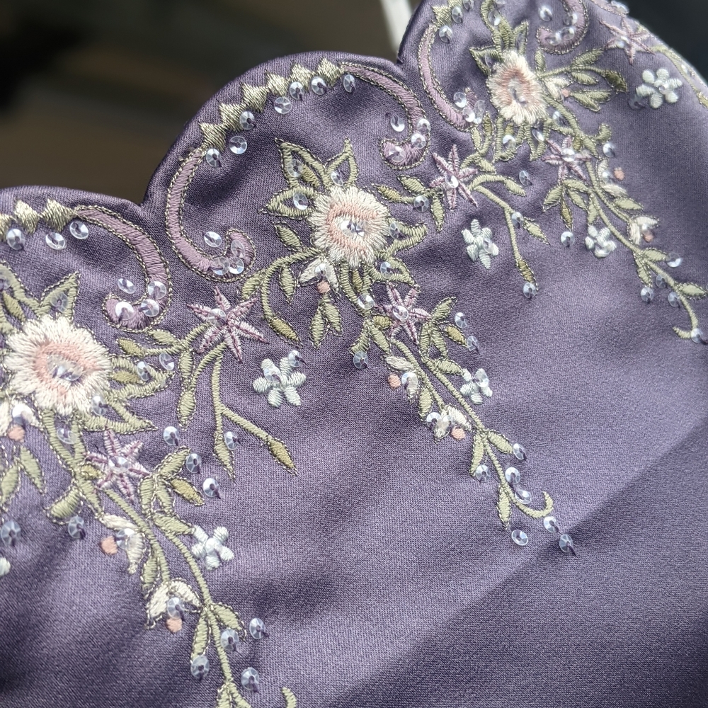 David's Bridal Lilac dress Size 8